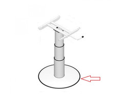 Ilse Ilse Tafelpoot Rubber 1.5mtr