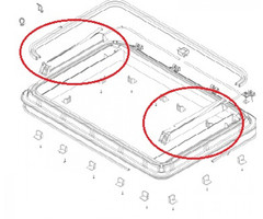 Dometic Dometic Heki 3/ 4 Aandrijfas