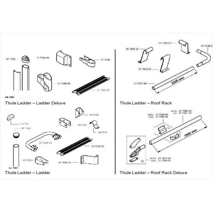 Thule Thule Hinge Oval Omniladdder de Luxe