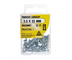 Deltafix 10 stuks Deltafix Parkers Lenskop Verzinkt 3.5x25mm 25st