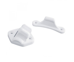 Fjord Outdoor Deurvanger 2-delig Beweegbaar Wit 3mm