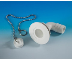 FjordOutdoor Afvoerplug Haaks 19mm Compleet