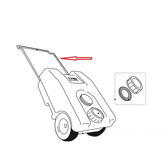 Fiamma Fiamma Handle roll Tank 23  98669-017