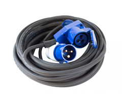 Vechline Vechline Verloopkabel 3x1.5mm² CEE-Winkelkoppeling 15m