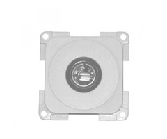 Presto 5 stuks Presto Contactdoos 12V 2-Polig Inbouw S-10.000 Grijs