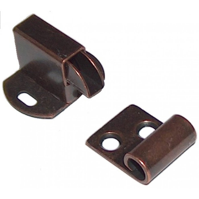 Fjord Outdoor Uniquesnapper metaal, kleur brons à 2 stuks