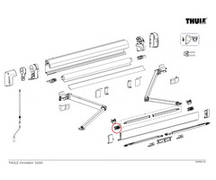 Thule Thule Connection Support Arm LH 5200