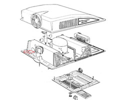 Dometic Dometic B1300 Proppellor pomp