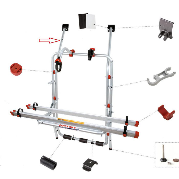 Fiamma Fiamma Carry-Bike VW T4 Draagbeugel Boven