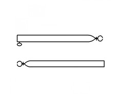Campking Campking Spanstok 22/19mm 50-70cm Premium