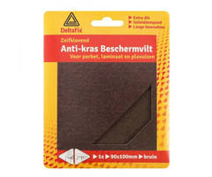 Deltafix 24 stuks Deltafix Anti-Krasvilt 90mmx100mm Bruin