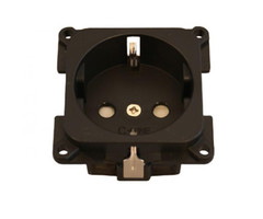 Presto Presto Contactdoos 230V Inbouw S-10.000 Bruin