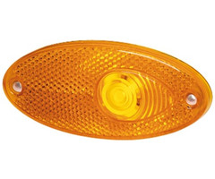 Hella Hella Zijmarkering met Reflector Ovaal Inbouw Oranje