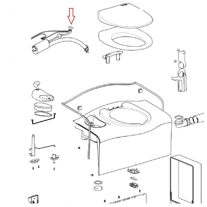 Thetford Connector spare kit
