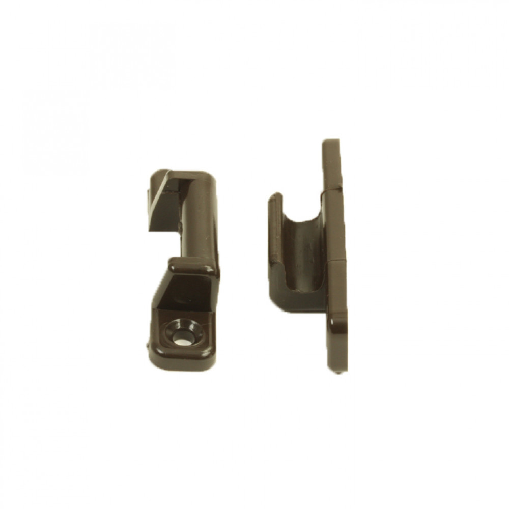 FjordOutdoor Tafelbladhouder Kunststof Bruin 2st.