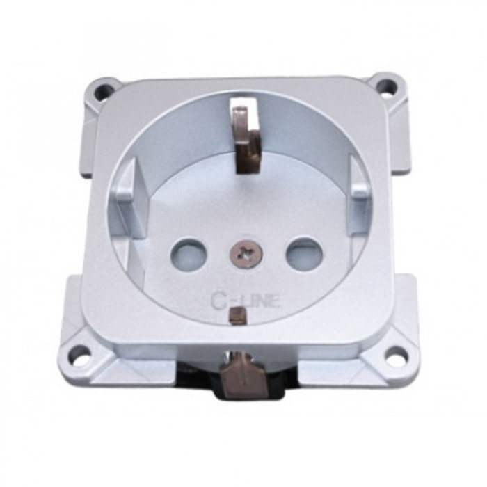 Presto Presto Contactdoos 230V Inbouw S-10.000 Grijs