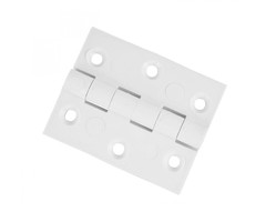 MPK MPK Kunststof Scharnier 50x50mm Wit