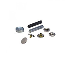 HTD HTD Drukknopen met Pons voor Isolatiedoek 12st