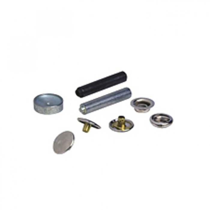 HTD HTD Drukknopen met Pons voor Isolatiedoek 12st