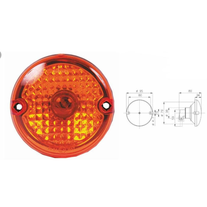 Jokon Jokon Knipperlicht 710 Rond Oranje