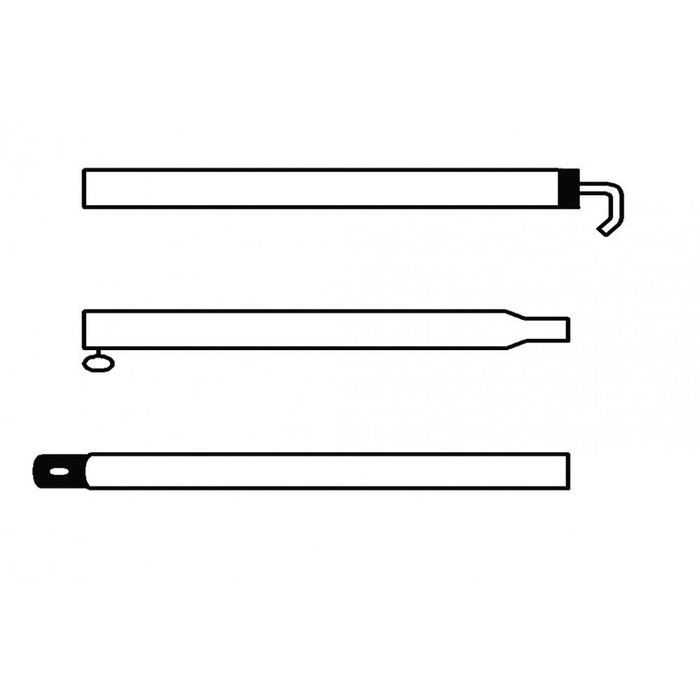 Campking Campking Luifelnokstok 22/19mm 180-250cm Premium