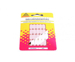 Deltafix 12 stuks Deltafix Geluiddempers Wit 20st
