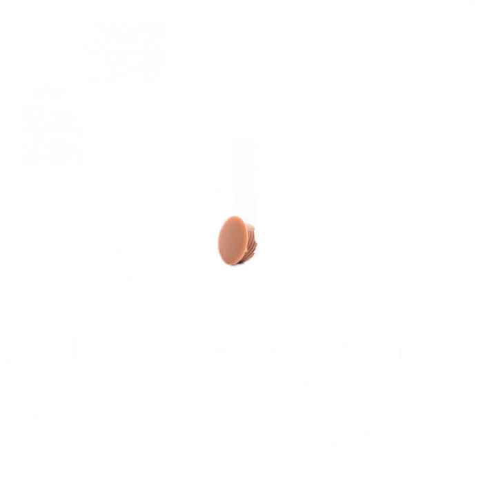 Fjord Outdoor Hoekverbinder rond afdekkap licht bruin à 4 stuks