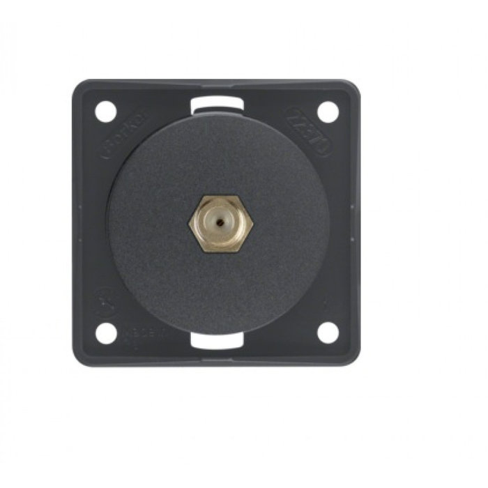 Berker Berker Contactdoos SAT Inbouw Antraciet Mat