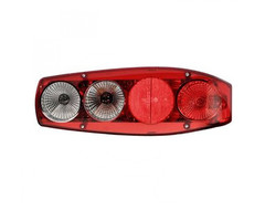 Hella Hella Achterlicht Caraluna II Reflector/ Rem/ Knipper/ Achteruit/ Zijmarkering Camper Rechts