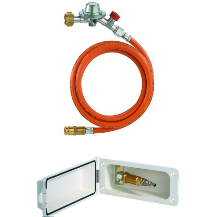 GOK GOK Gasinbouwdoos Set Langwerpig Wit