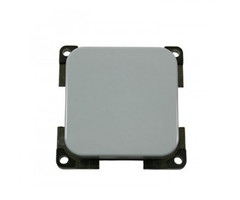 Presto 5 stuks Presto Wipschakelaar Enkel Inbouw Grijs S-10.000