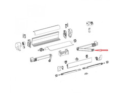 Thule Thule Connection Lead Rail LH+RH 5003