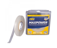 HPX HPX Max Power Bevestigingstape 16.5mtrx19mm Transparant