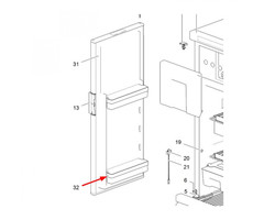 Thetford SR Doorbin N3140