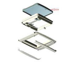 MPK MPK VisionStar M Pro Dakluikkap met 40% Ontluchting