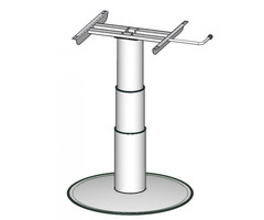 Ilse Ilse Vrijstaande Lifttafelpoot 7037 G06 32/69.5cm