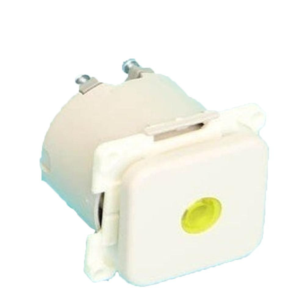 Presto Presto Wipschakelaar met Lampje Inbouw Wit S-10.000