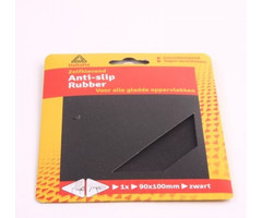 Deltafix 24 stuks Deltafix Anti-Sliprubber 90x100mm Zwart