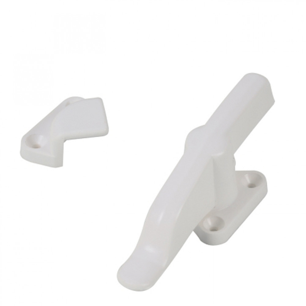 Caralu Caralu Deurwervel Wit lang model 2dlg