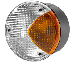 Hella Hella Achteruitrijlicht/Knipperlicht Rond Wit/Oranje 12/24V