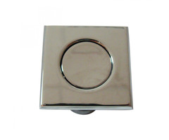 Fjord Outdoor Pushlock Vierkant Glanzend Chroom