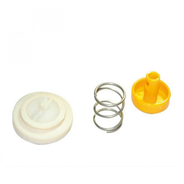 Thetford Beluchtingsknop + veer. geel