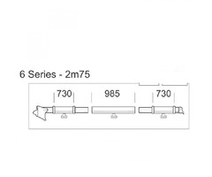 Thule Thule clamping profile 6 series 2m75 right