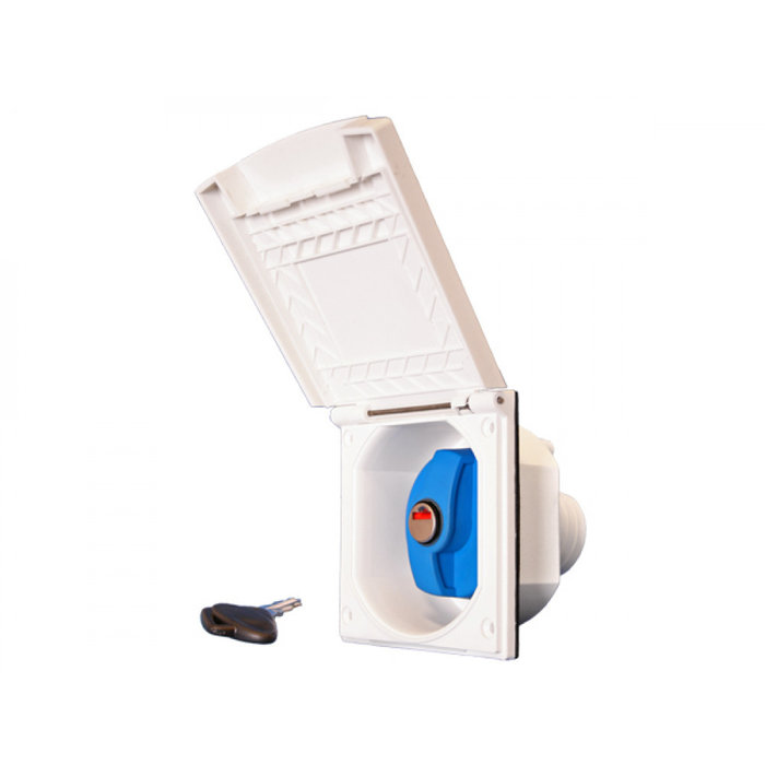 Fjord Outdoor Waterinbouwdoos Vierkant Wit