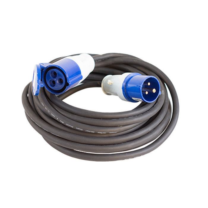 Vechline Vechline Verloopkabel 3x2,5² CEE-CEE Contra 10m