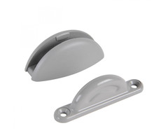 Fjord Outdoor 10 stuks Deurvanger Plopp 2-delig Grijs