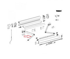 Thule Thule LH Spring Arm Compleet 5200 2.60mtr