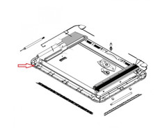 Dometic Dometic Heki 3/4 Plus Binnenkader Crèmewit