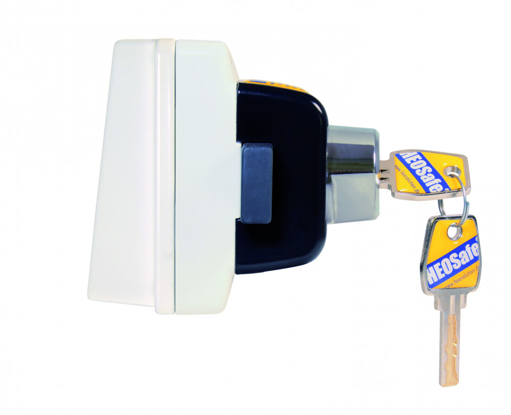 Heosafe HEOSafe Drukknop met Slot Renault/Opel/Iveco Zwart