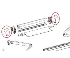 Thule Thule Eindkap LH+RH 5102